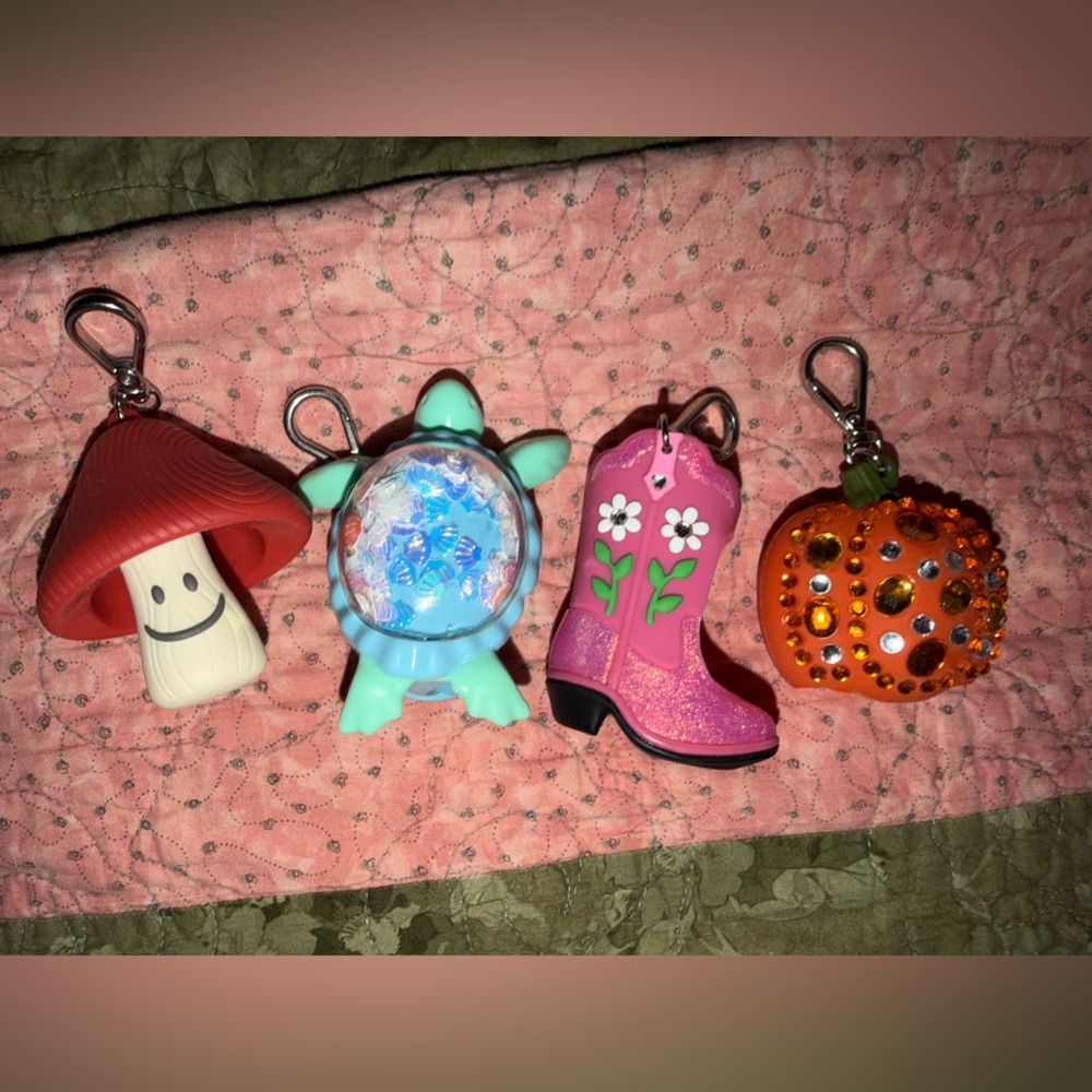Various Bath and Body Works Hand Sanitizer Holders